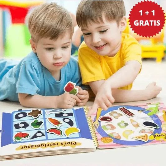 Montessori-Buch für Kinder | 1 + 1 GRATIS